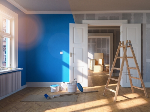 Proof of Room Painting Work